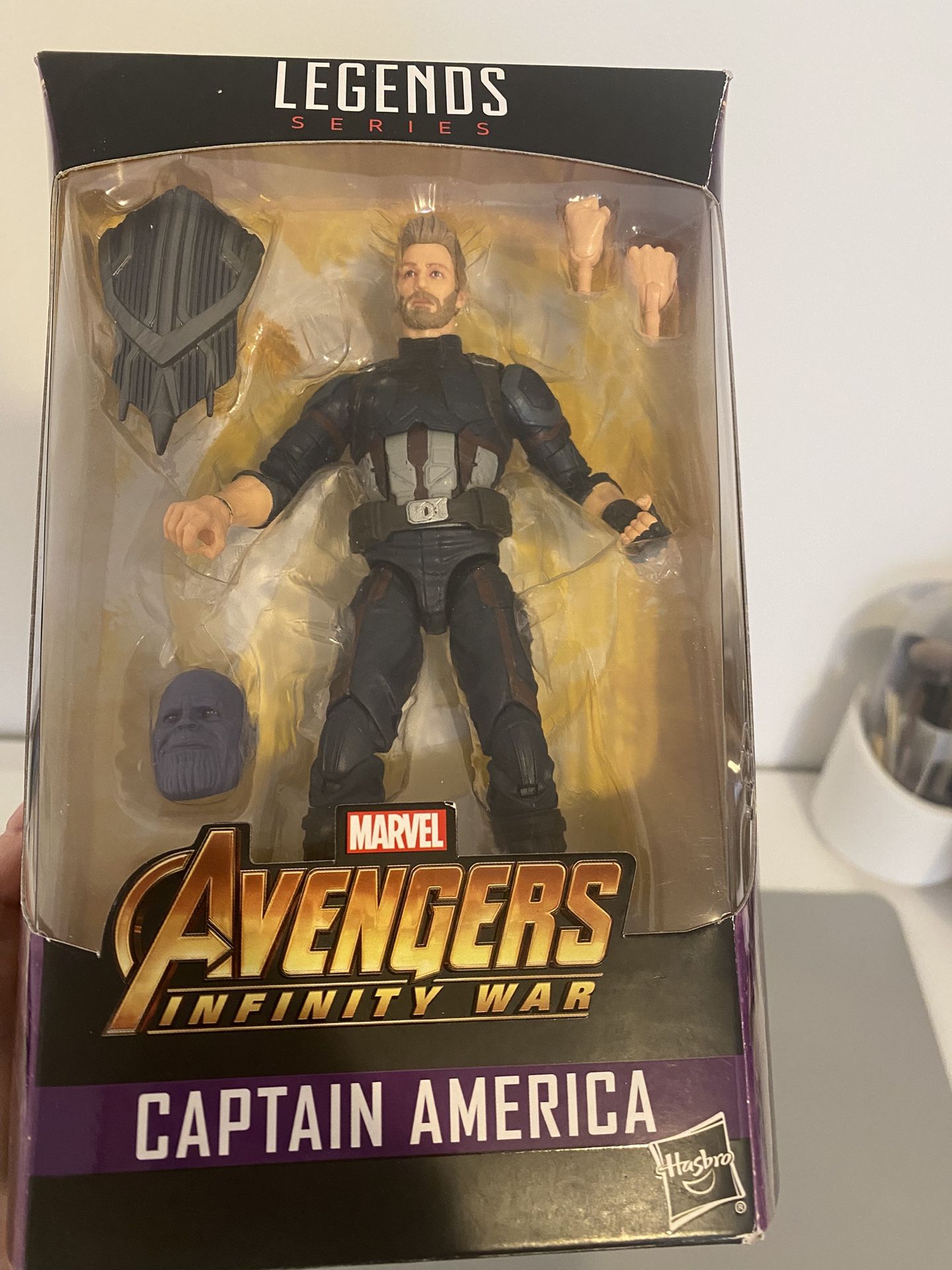 CAPTAIN AMERICA, Legends Series / Marvel Avengers INFINITY WAR action figure