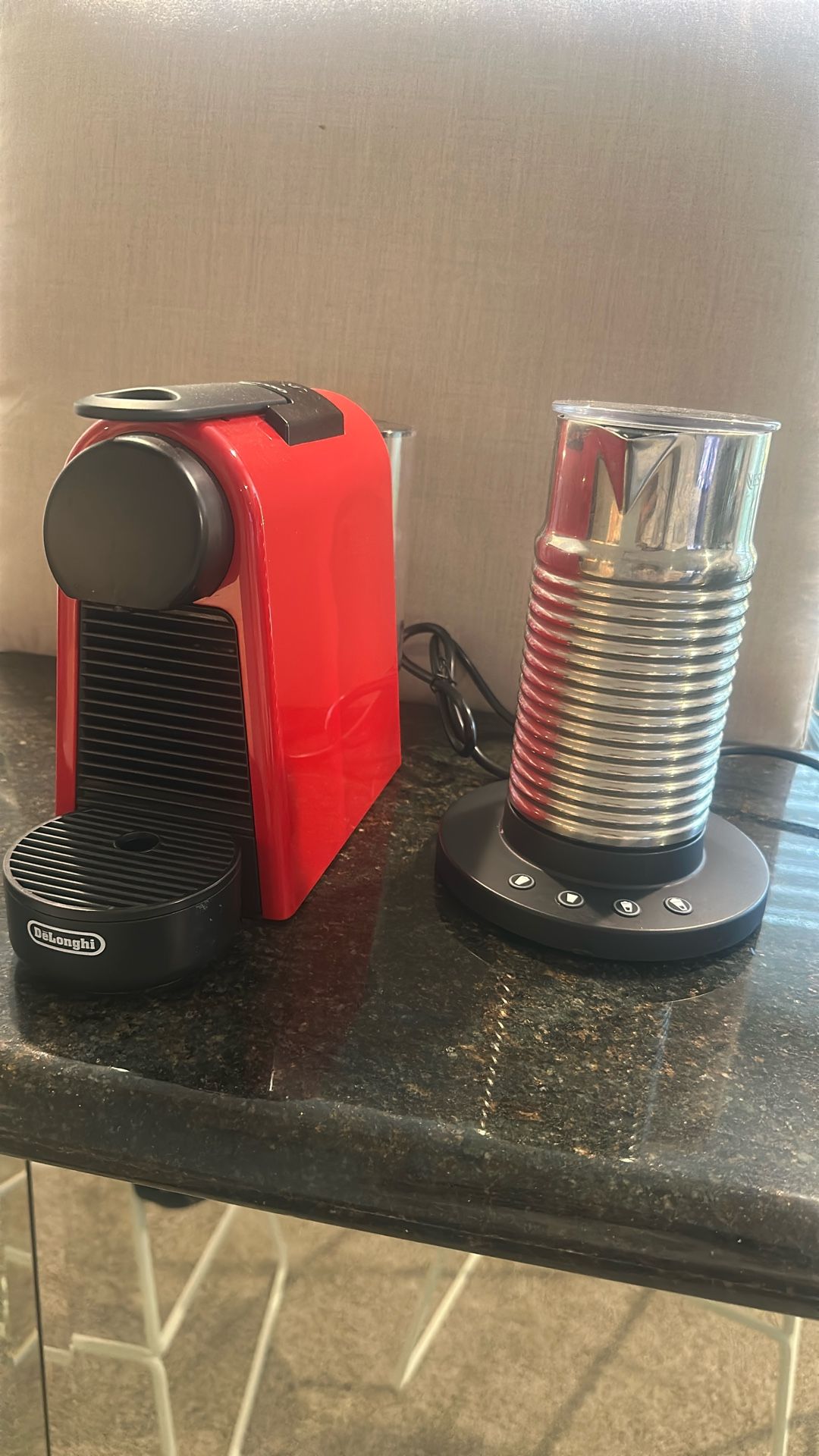 Nespresso Essenza Mini + Milk Frother