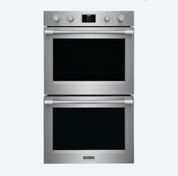 Frigidaire - Professional 30" Built-in Electric Double Wall Oven with Total Convection - Stainless Steel