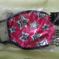 Stars Face Masks! New In Package! Reusable & Washable!