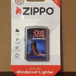 Limited Edition Ozzy Osbourne Blizzard of Ozz Zippo Ligher Brand New