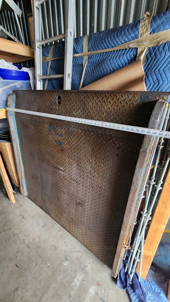 Load Plate Ramp Loading Dock Forklift