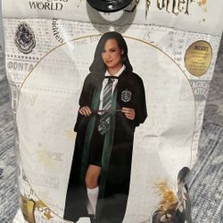 Slytherin Hooded Robe