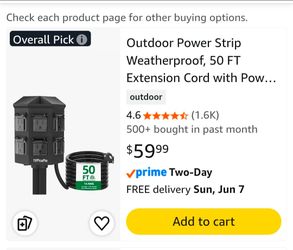 Outdoor Power Strip