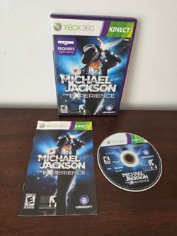 XBox 360 Kinect, Michael Jackson The Experience Video Game CIB