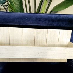 White Wooden Small Shelf