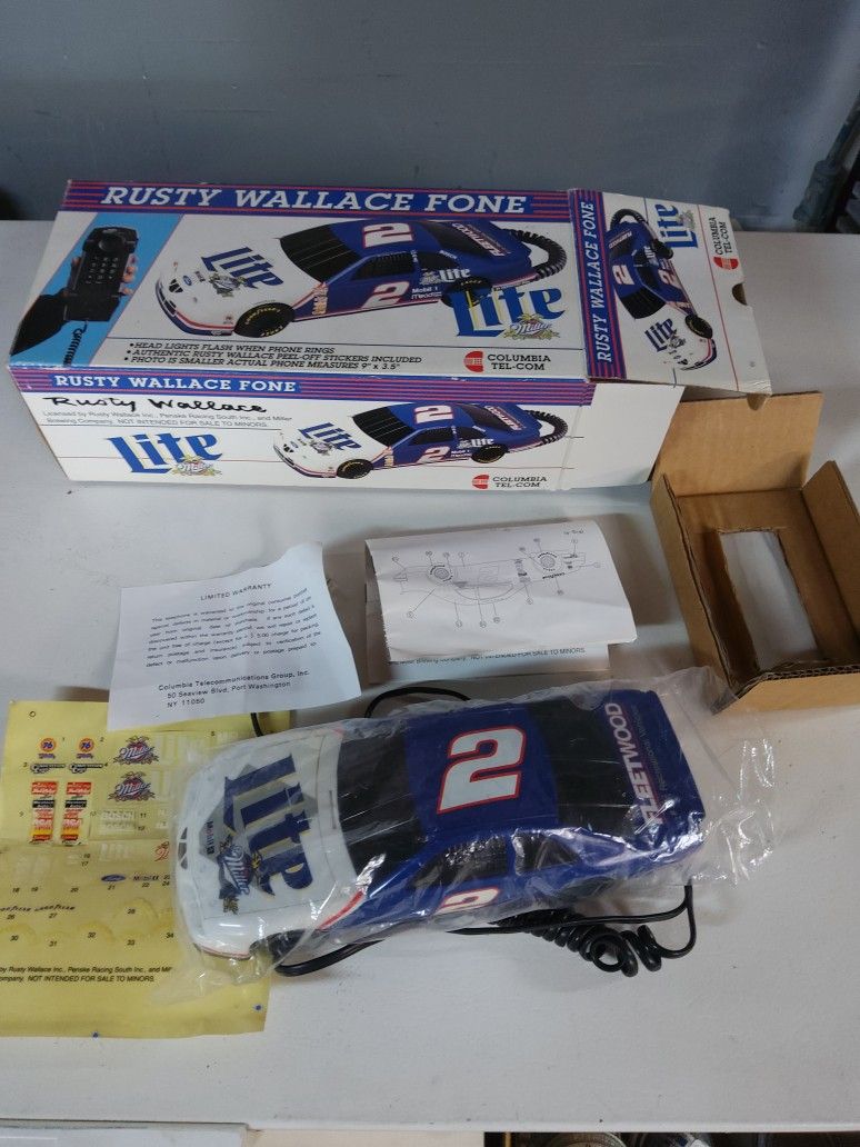 Nascar Rusty Wallace Phone