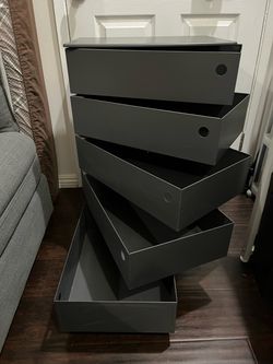 Italian Dottus Pivot Metal Cabinet 5-Drawer