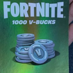 Fortnite V-bucks Card