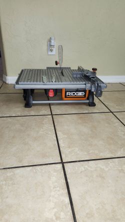 Ridgid 7in wet table saw **$60 firm