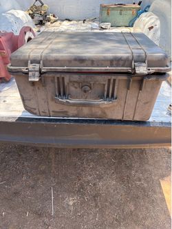 Pelican Style Case.  24”x 19” x 12”