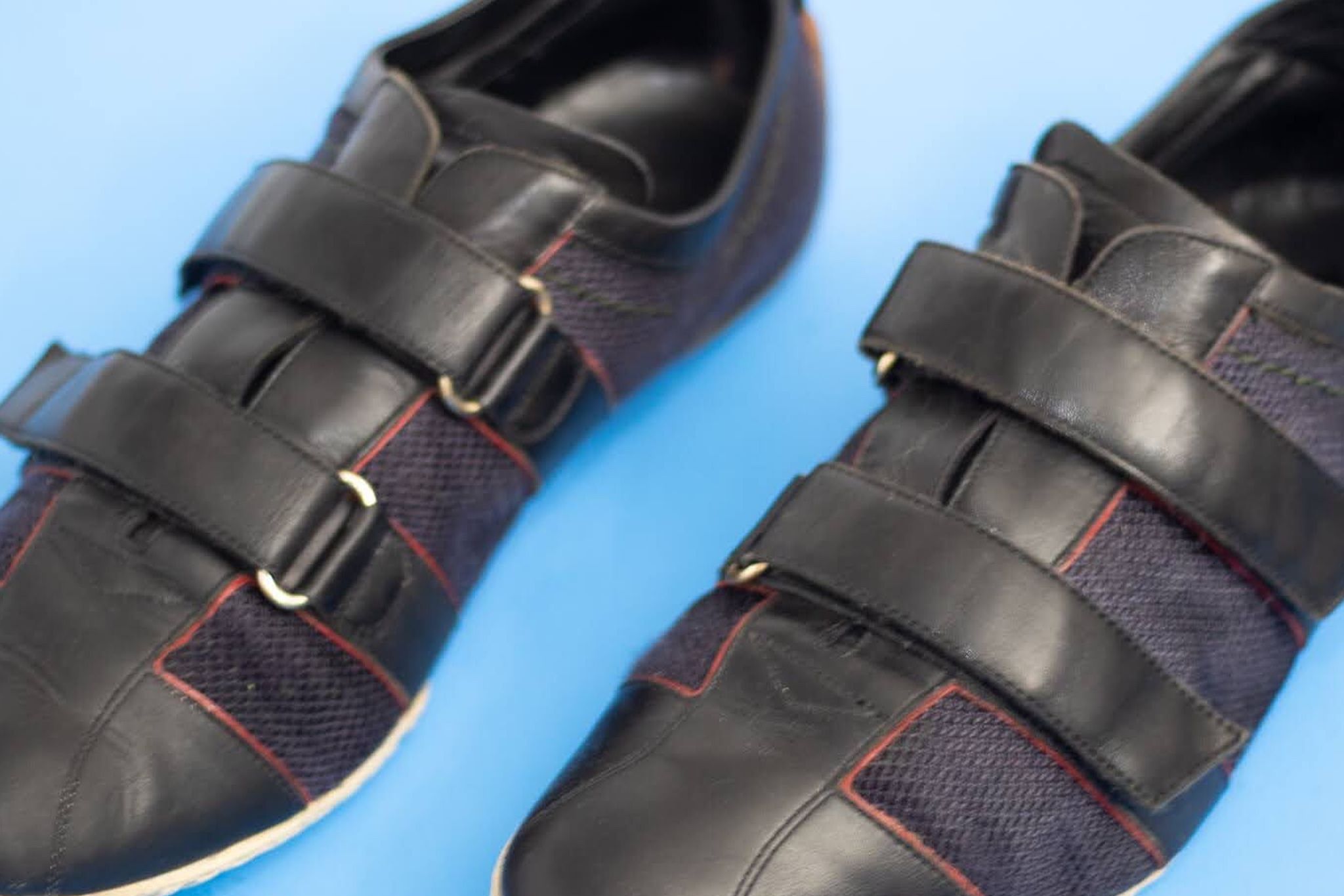 Gucci Black/Blue Fashion Sneakers 141986. Men’s Size 10.5