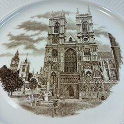 Wedgwood Plate Westminster Abbey 1941