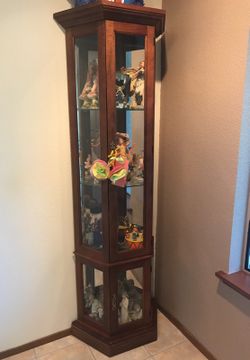 Lighted Curio Cabinet