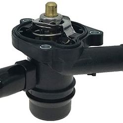 Engine Coolant Thermostat Housing Assembly With Water Inlet Fits Buick Encore, Chevy Cruze, Chevy Sonic