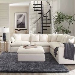 Brand New Off-White Modular Sectional