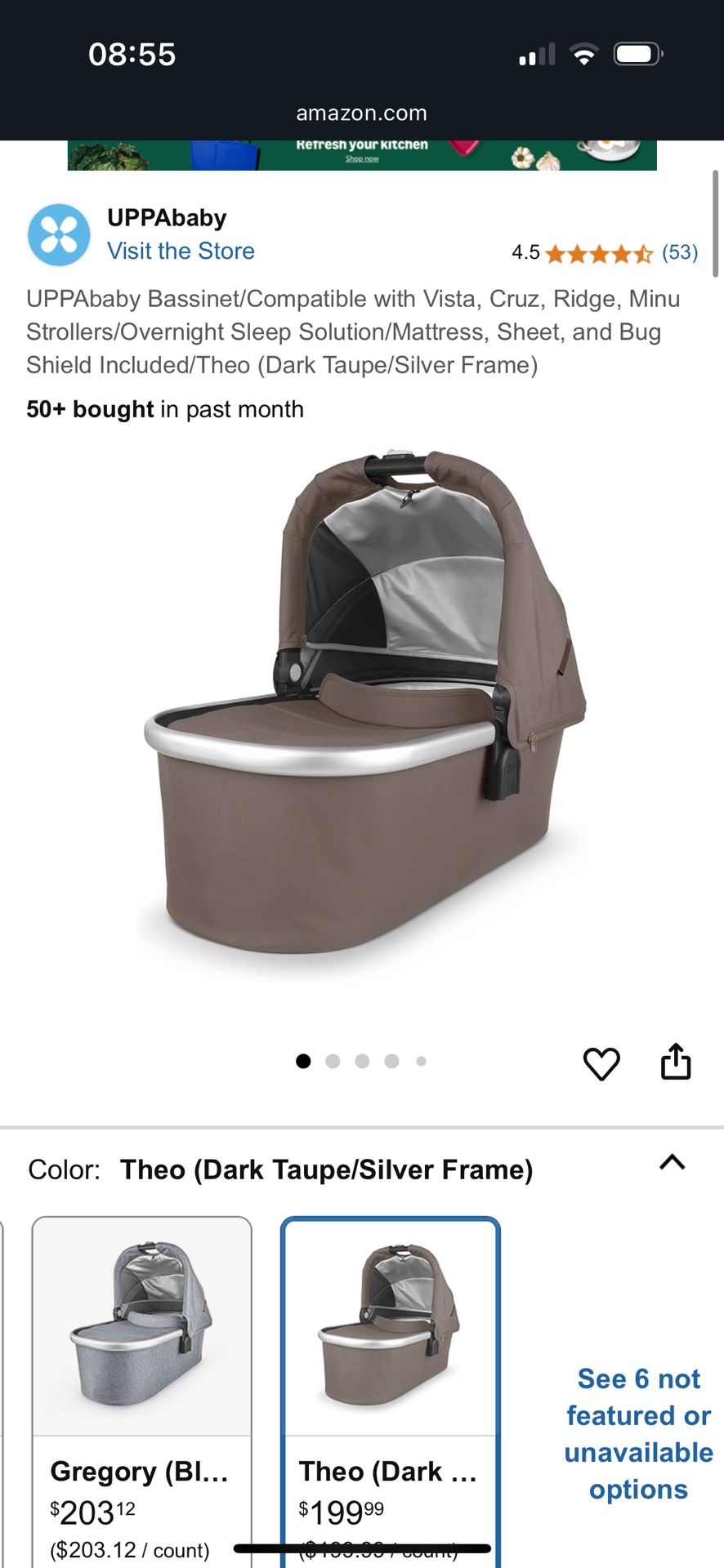 Uppababy Bassinet