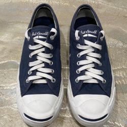 Converse Jack Purcell Low Tops Lace Up White Unisex Vintage Sneakers 