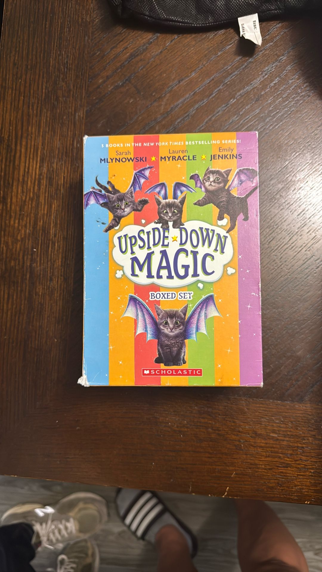 Up Side Down Magic Boxed Set Books.