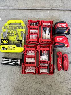Milwaukee & Ryobi Tool Bundle Lot