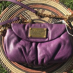 Marc By Marc Jacobs Crossbody Small Purse New With Tags Purple