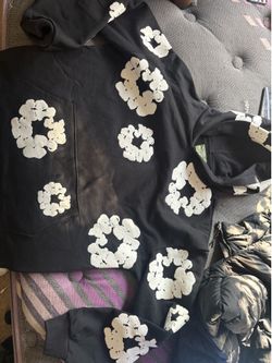 Denim tear hoodie
