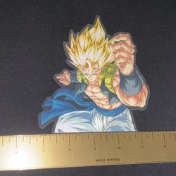 Dragon Ball Z Gogeta 3D Lenticular Anime Decal Sticker