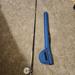 Two Fishing Poles for Fly Fishing and Lures 