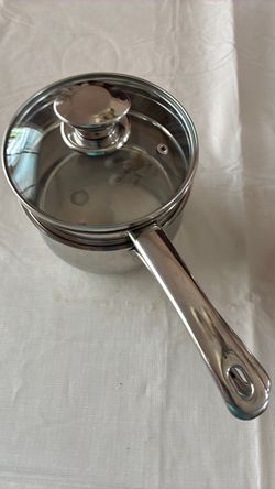 Double boiler pan