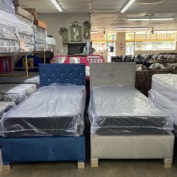 Twin Bed With Mattress $260