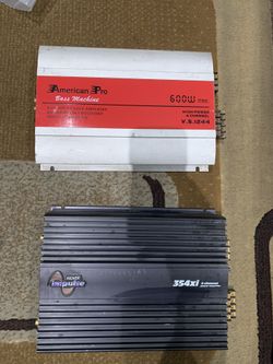 Kicker & American Pro 4 Channel Amplifiers