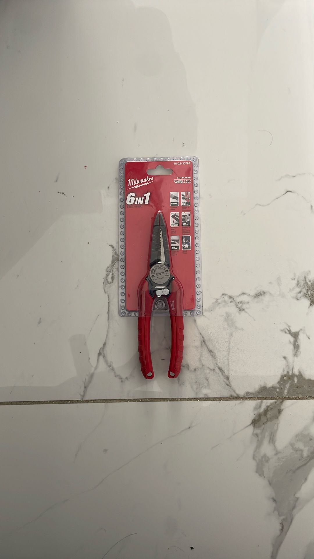 7.75 in. Combination Electricians 6-in-1 Wire Stripper/Cutter Pliers