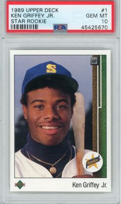 Ken Griffey jr rookie card