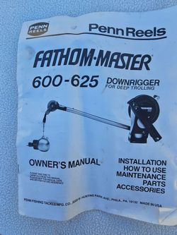 Fathom Master 600 Down Rigger