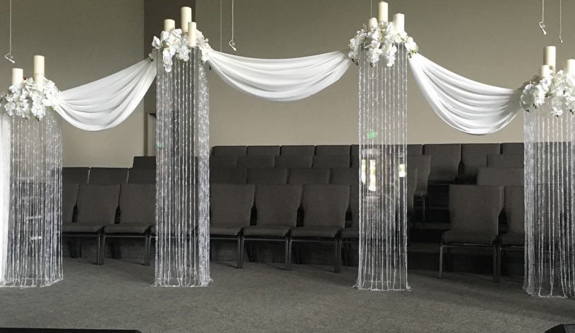 Wedding Acrylic Columns 