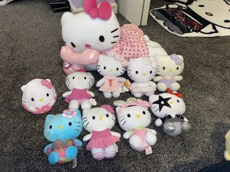 Hello Kitty Plushies