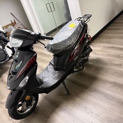 Brand new moped