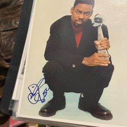 Chris Rock Comedian/Actor Signed/Autographed 8x10 Photo 