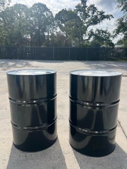 55 gallon Food Grade Closed Top Metal Barrels