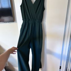 Jumpsuit Green Jumper Women's 