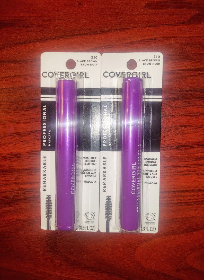 Covergirl Mascara BLACK BROWN- $5 EACH- CROSS STREETS RAY AND HIGLEY 