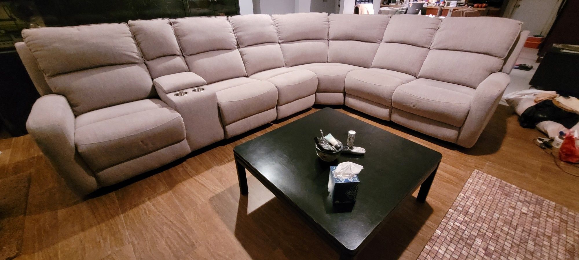 Royston 4-piece Reclining Sectional Sofa
