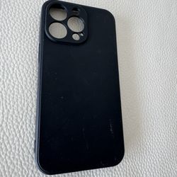 Black IPhone 13 pro Case