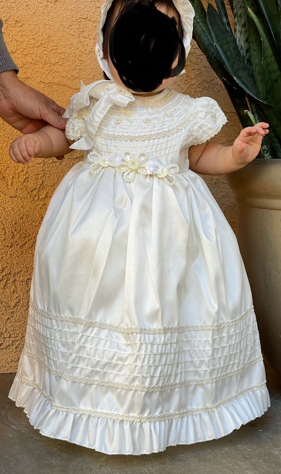 Girl Baptism Dress 12 18 Months