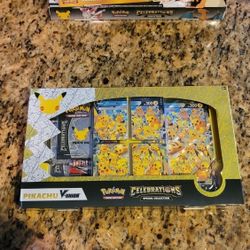 Pikachu V Union Celebrations Pokemon