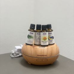 Innogear Diffuser with Essential Oils, 200ml Aromatherapy Diffuser