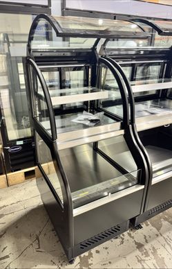🧊NEW Polarman 25 9/10" Refrigerated Air Curtain 2 Compartment Merchandiser Commercial NSF