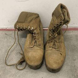 Vibram Bates Oil Resistance Army Combat Boots Size 8