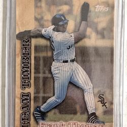 1997-15 Topps Team Timber Baseball Cards.Frank Thomas,Barry Bonds,Mike Piazza,Juan Gonzalez,Mo Vaunghn,Ken Caminiti,Bernie Williams ,Brady Anderson,Ra