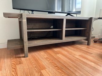 Dark  wooden brown TV STAND for $35